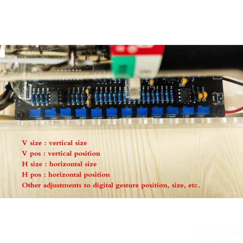 Reloj de tubo de osciloscopio  - Diy Electronics Desk reseña y precio