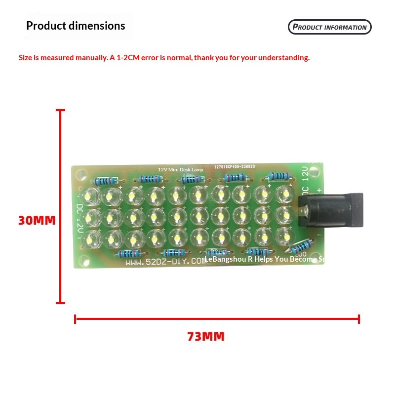 Lámpara de escritorio de 12V,  - Diy Electronics Desk reseña y precio