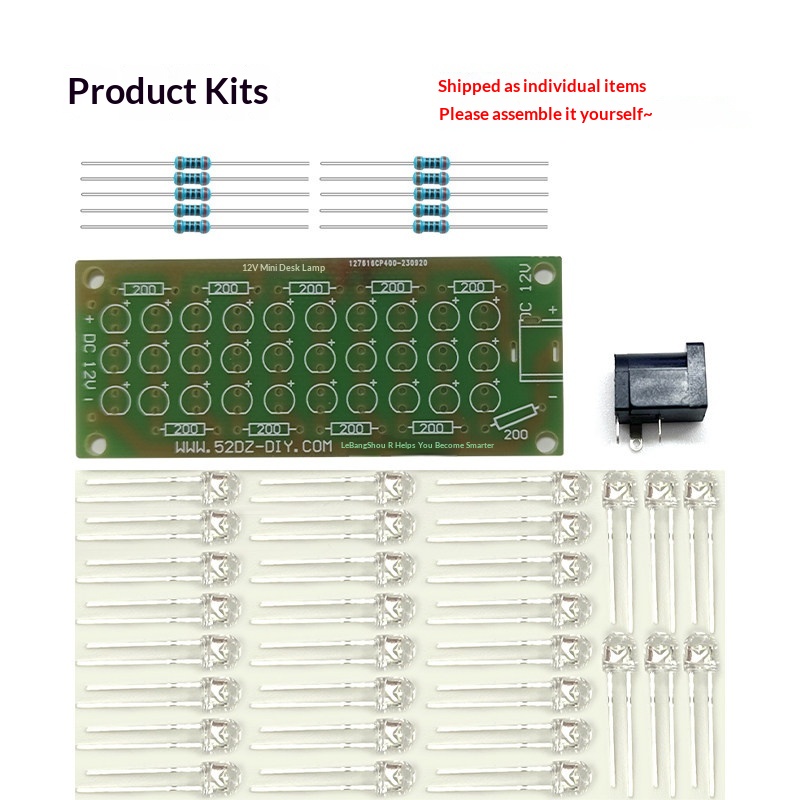 Lámpara de escritorio de 12V,  - Diy Electronics Desk reseña y precio