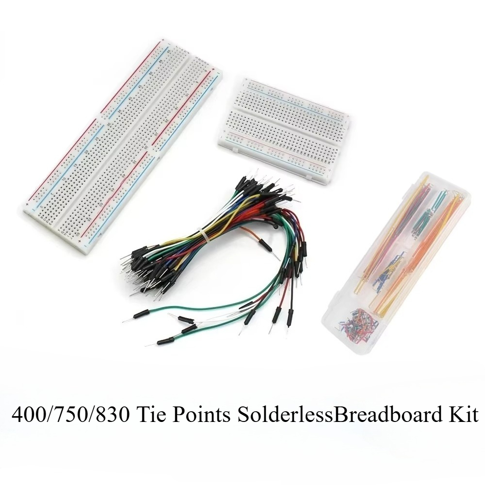 400/750/830Tie DIY PCB Kit de  - Breadboard Jumper Wire reseña y precio