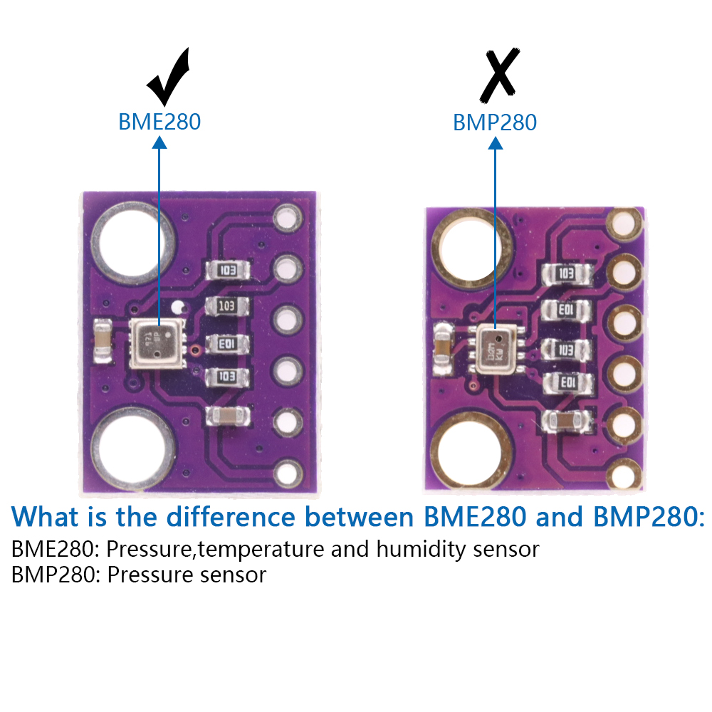 3 en 1 BME280 3,3 V BMP280 5V  - Bme280 Humidity Sensor reseña y precio