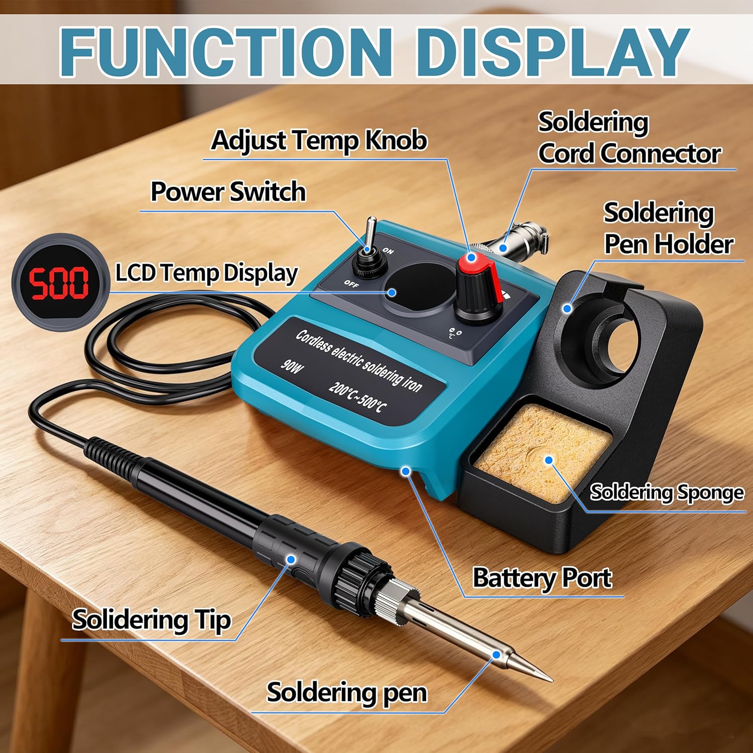 Kit de Soldador Inalámbrico Di - Diy Electronics Set reseña y precio
