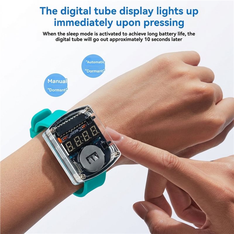 2X Kit de reloj LED DIY, reloj - Diy Electronics Learning Kit reseña y precio