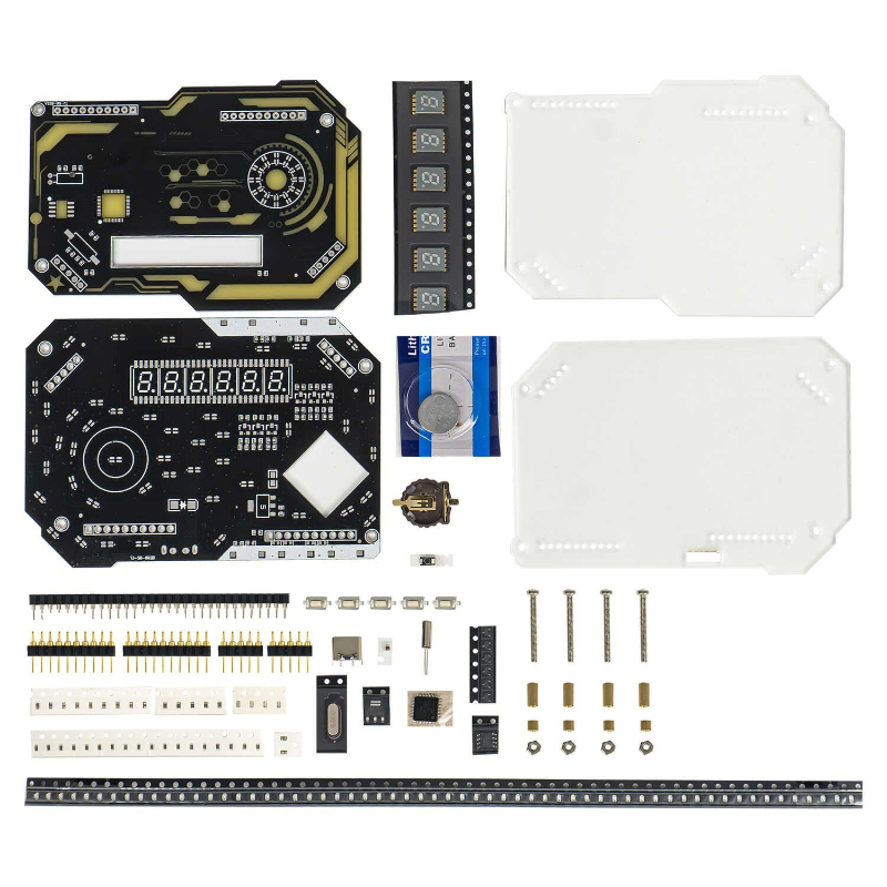 Juego de relojes de mesa DIY,  - Diy Electronics Desk reseña y precio