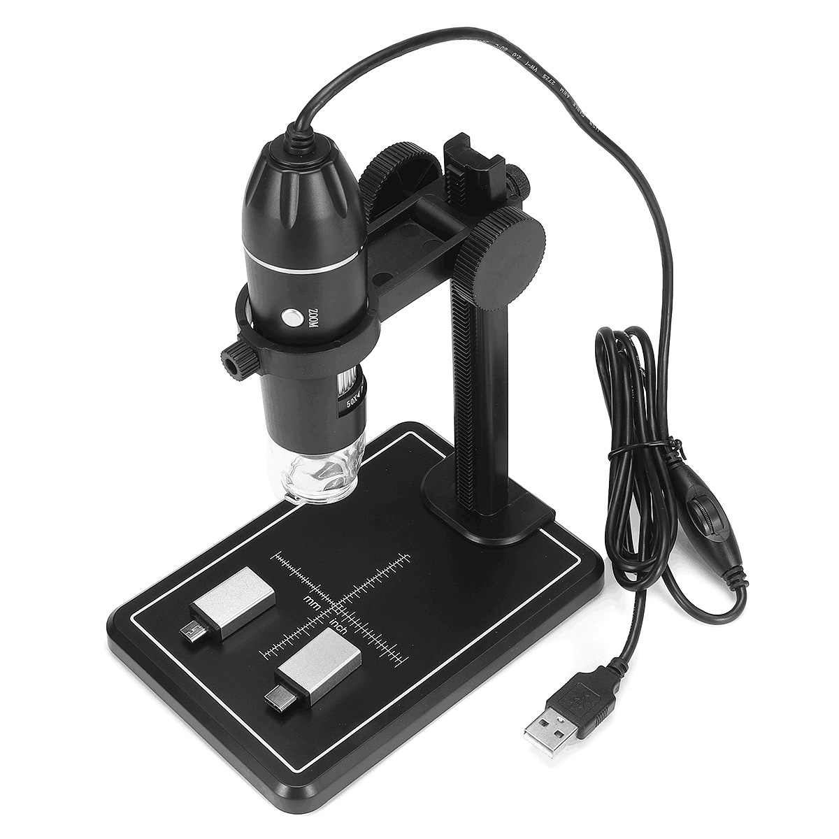 Microscopio Digital USB 500X/1 - Diy Electronics Microscope reseña y precio