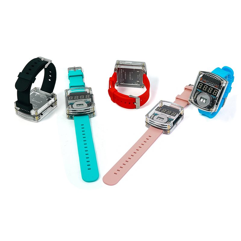 2X Kit de reloj LED DIY, reloj - Diy Electronics Learning Kit reseña y precio