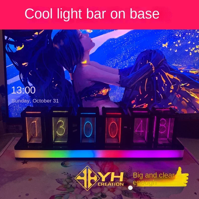 Reloj de mesa Led Digital, dis - Diy Electronics Desk reseña y precio