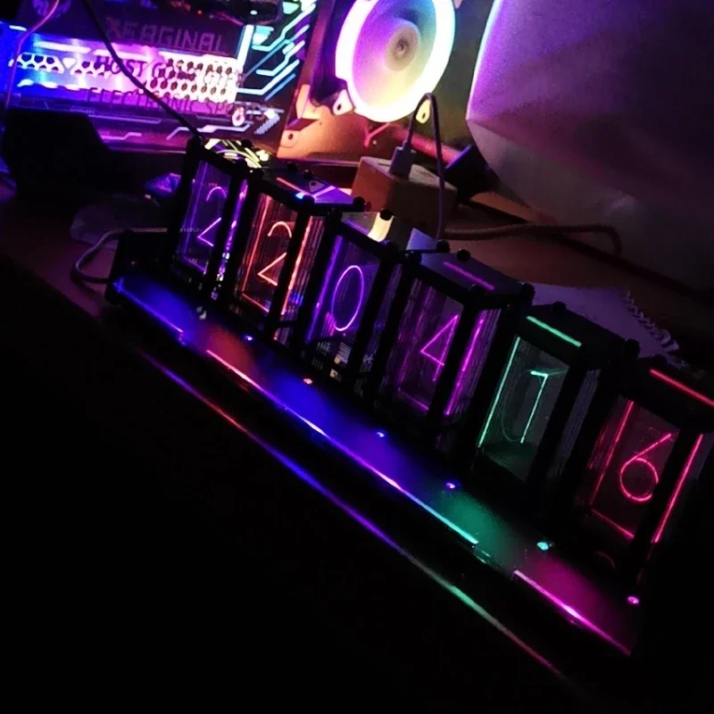 Reloj de mesa Led Digital, dis - Diy Electronics Desk reseña y precio