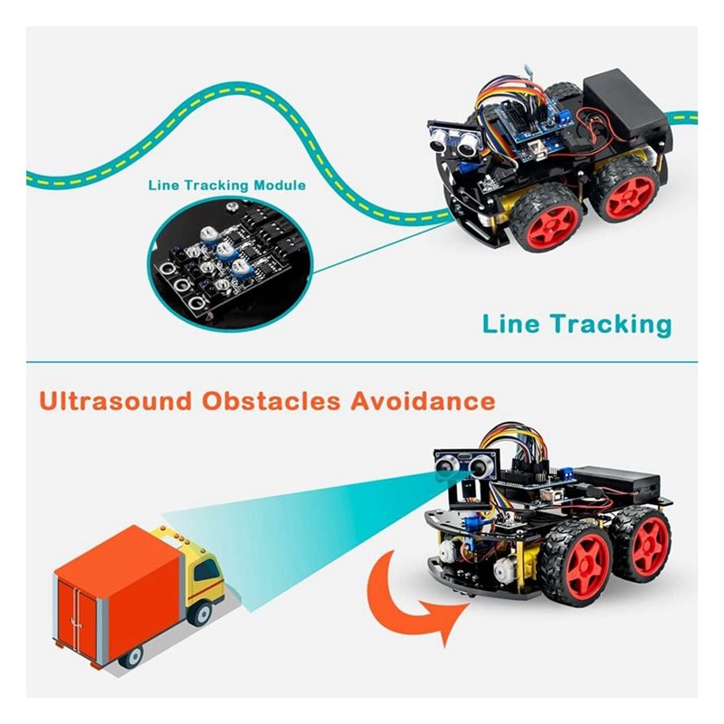 Kit de coche robot inteligente - Arduino Uno Starter Kit reseña y precio