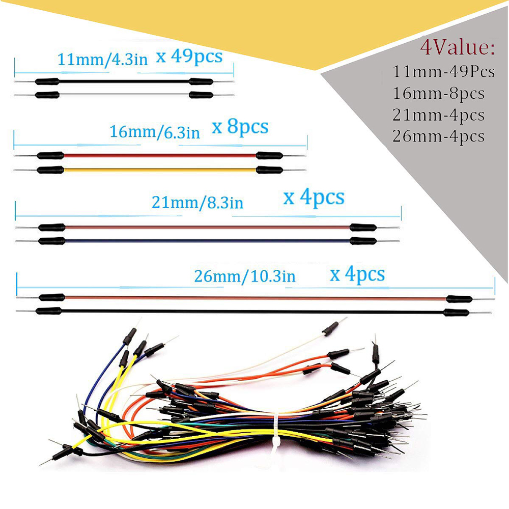 Kit de cables de puente para t - Breadboard Jumper Wire reseña y precio