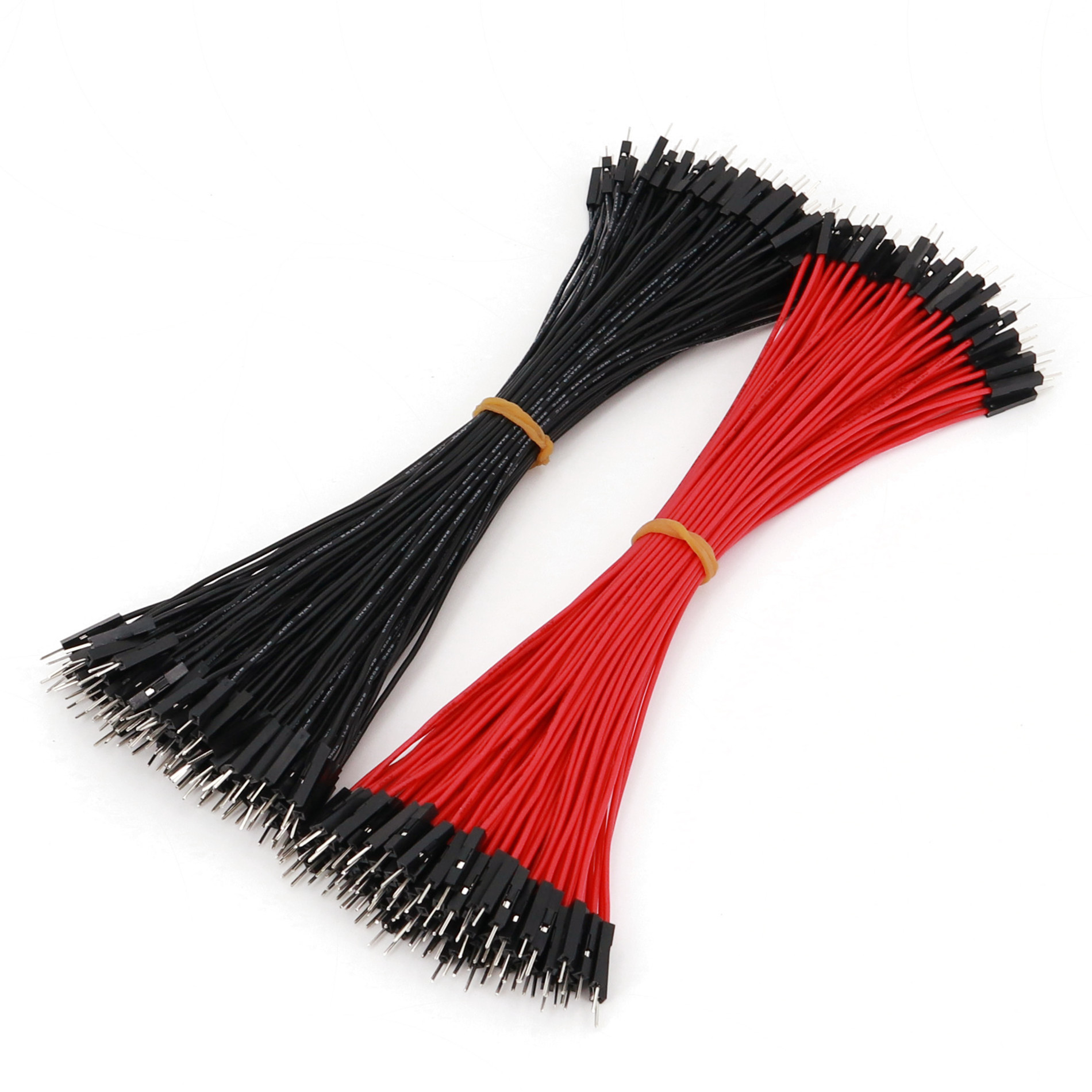 200 Uds rojo negro 1Pin 20cm C - Arduino Diy Electronics reseña y precio