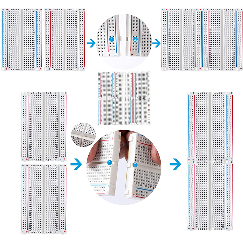 MB-102 MB102 Placa de pruebas  - Breadboard Jumper Wire reseña y precio