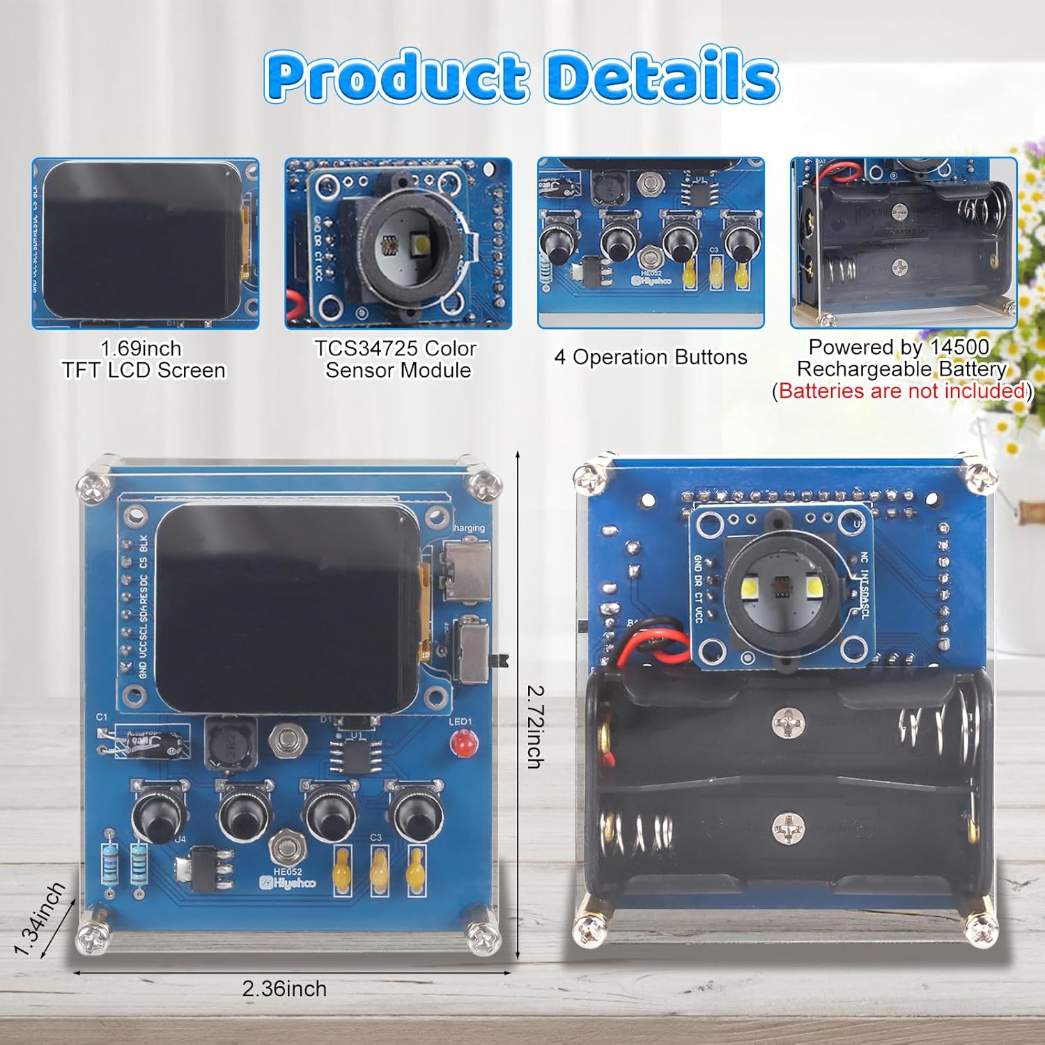 Kit de Práctica de Soldadura c - Diy Electronics Learning Kit reseña y precio