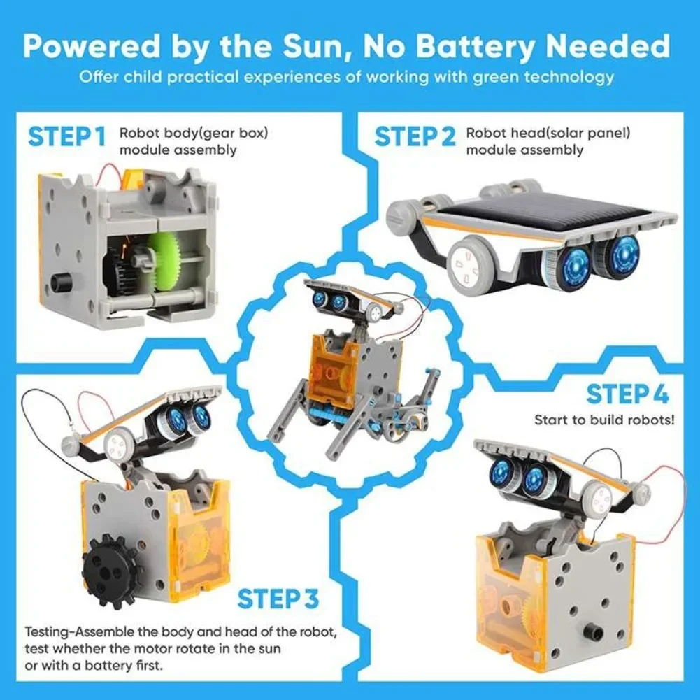 Kit de ciencia Robot con energ - Diy Electronics For Beginners reseña y precio