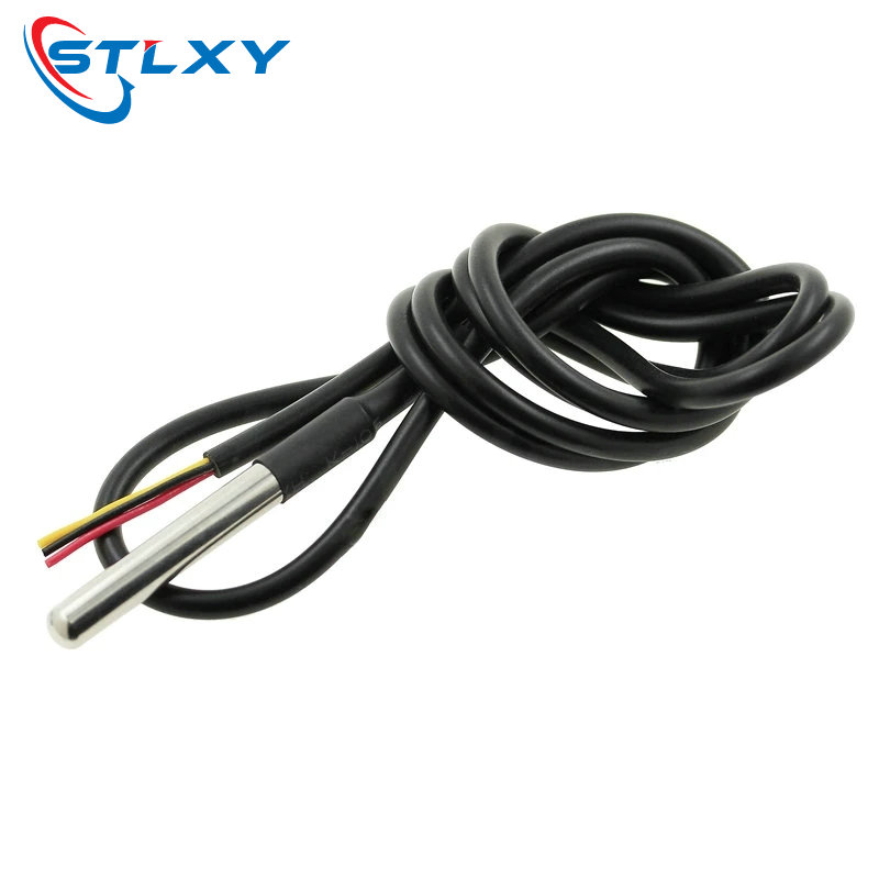 Paquete de 5 piezas de acero i - Ds18B20 Temperature Sensor reseña y precio