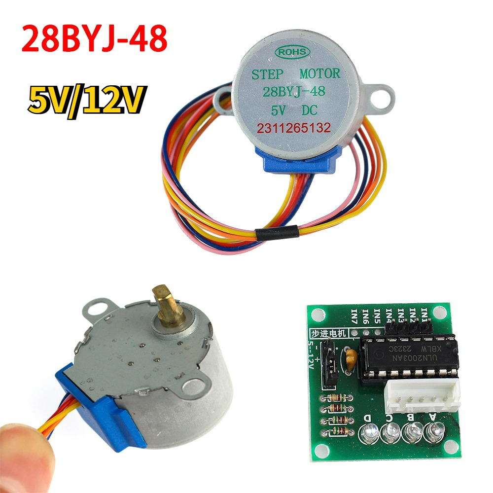 Kit de Motor Paso a Paso 28BYJ - Arduino Diy Electronics reseña y precio
